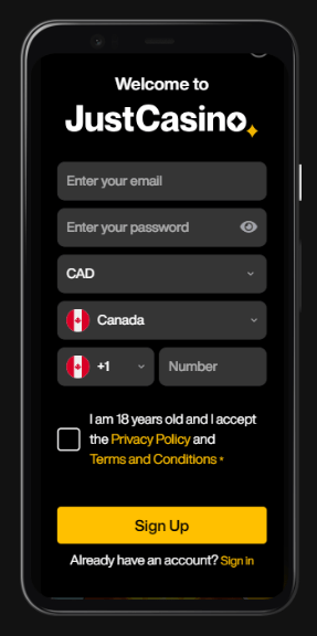 Just Casino App