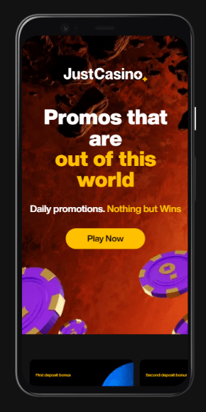JustCasino Canada Mobile App